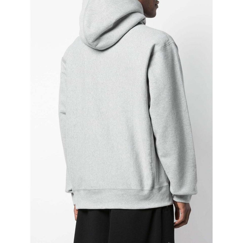 Grey Supreme Gray Micro Logo Hoodie | Supreme 110ZG